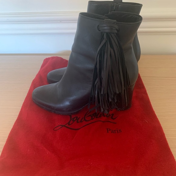 Christian Louboutin Tassle Booties - Picture 2 of 4
